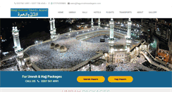 Desktop Screenshot of hajjumrahtravelagent.com